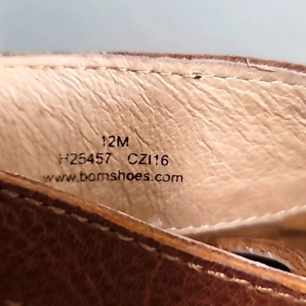 Born Chukka Boots Mens 10 Brown Leather Lace Up Desert Boots Casual Shoes